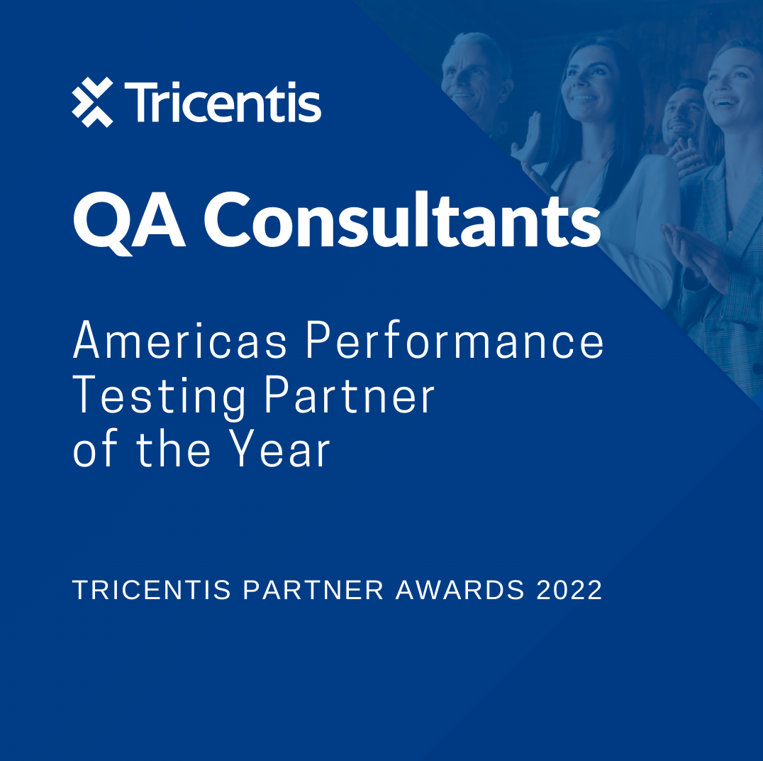 QA Consultants Recognized as Americas Performance Testing Partner of the Year in Tricentis Partner Awards 2022