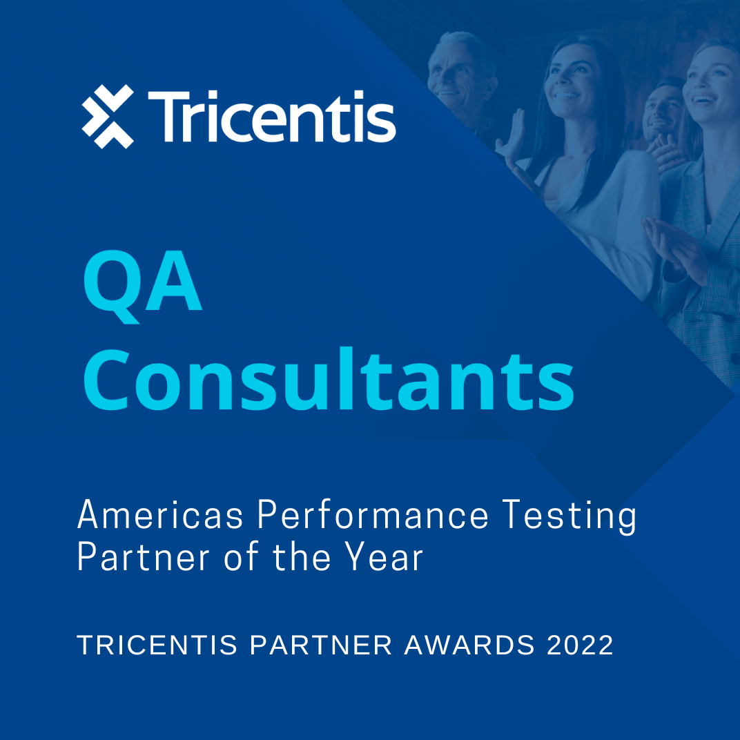 QA Consultants Recognized as Americas Performance Testing Partner of the Year in Tricentis Partner Awards 2022